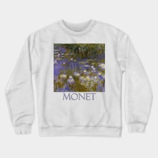 Yellow and Lilac Waterlilies by Claude Monet Crewneck Sweatshirt